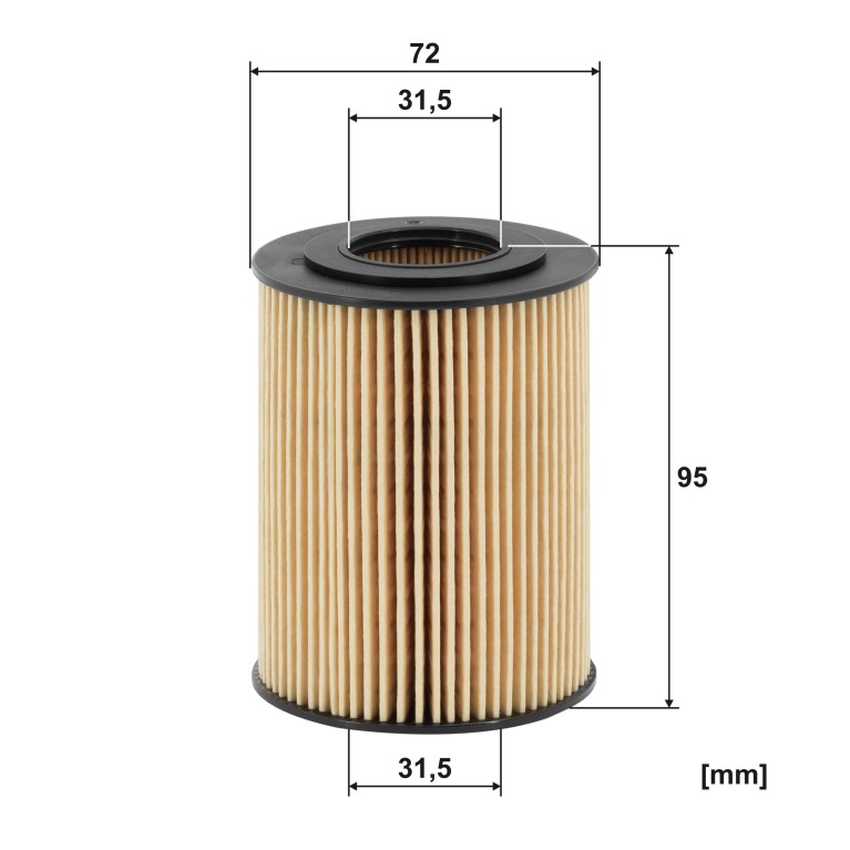 Filtro de óleo FILTRON ref. OE 677/1