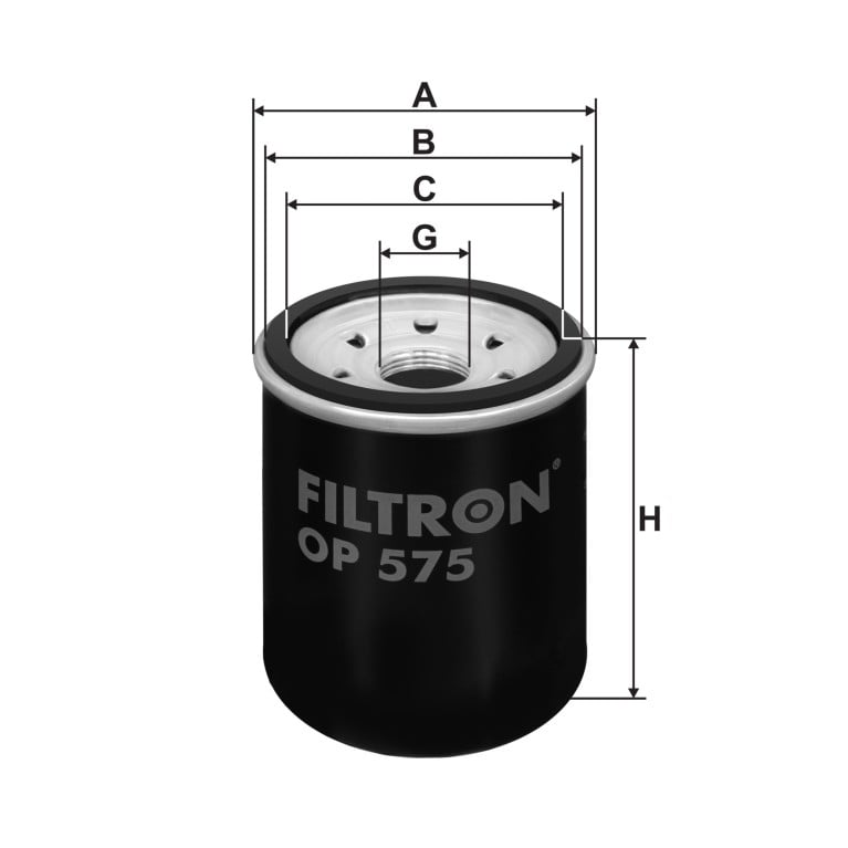 Filtre à huile FILTRON ref. OP 575
