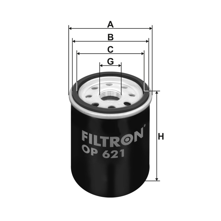 Filtre à huile FILTRON ref. OP 621