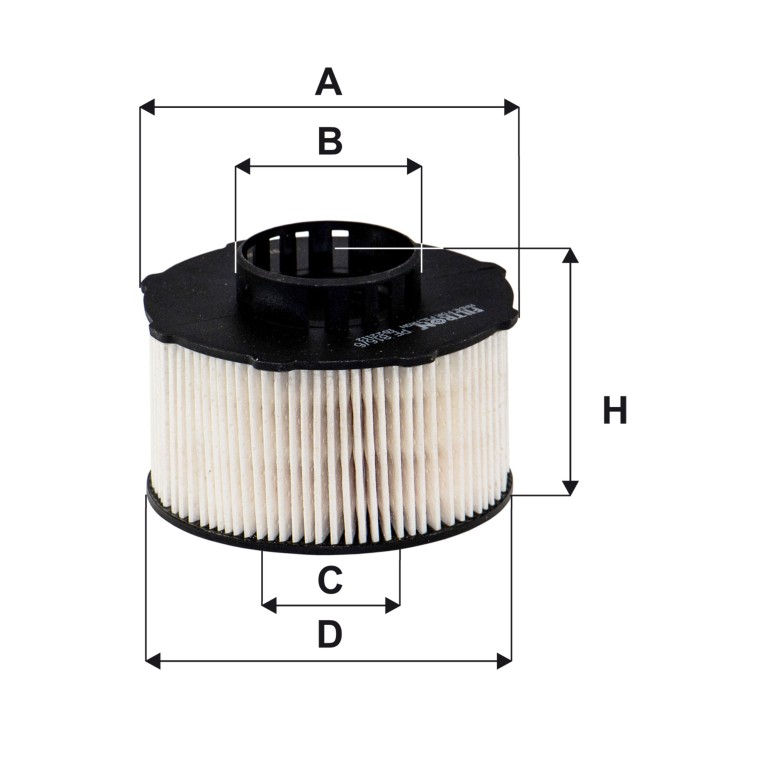 Filtre à carburant (Filtre à gasoil) FILTRON ref. PE 816/6