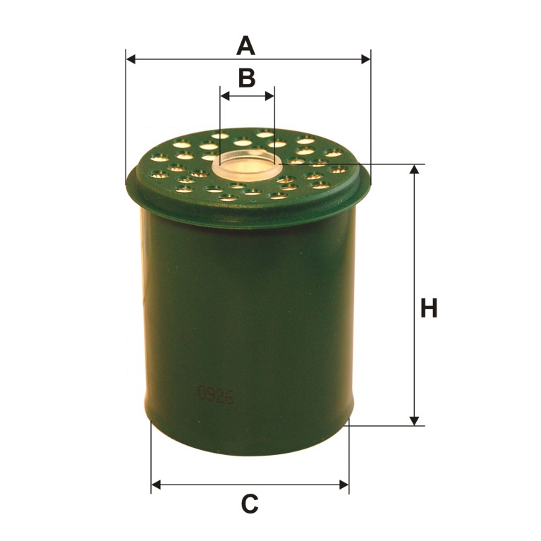 Filtre à carburant (Filtre à gasoil) FILTRON ref. PM 858/2