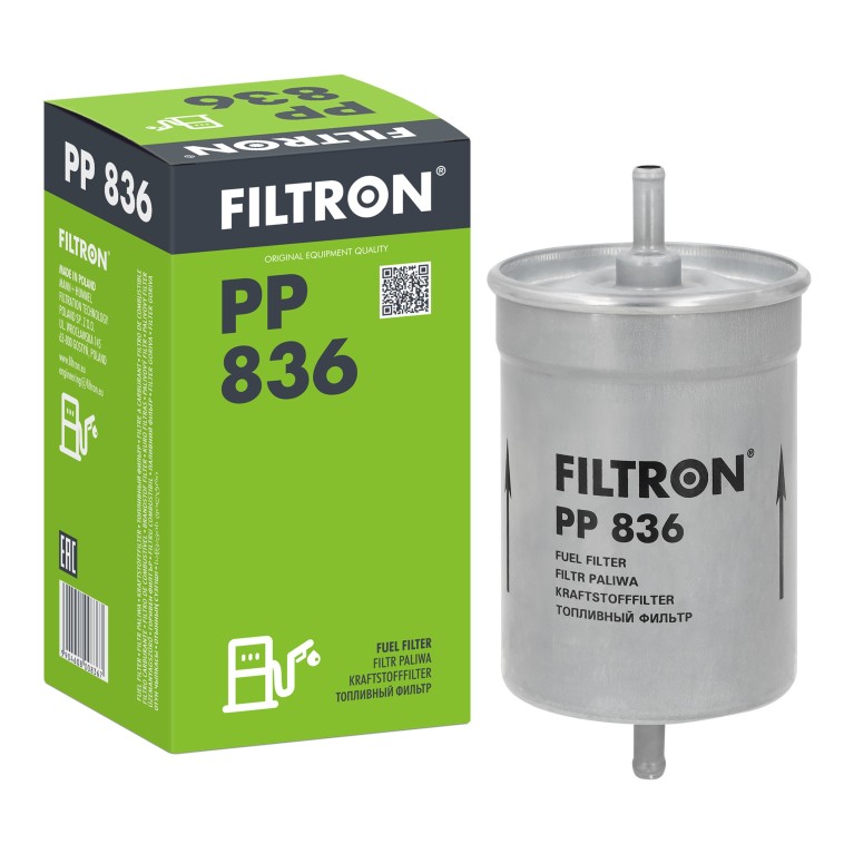 Filtre à carburant (Filtre à gasoil) FILTRON ref. PP 836