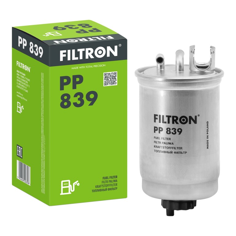 Filtre à carburant (Filtre à gasoil) FILTRON ref. PP 839