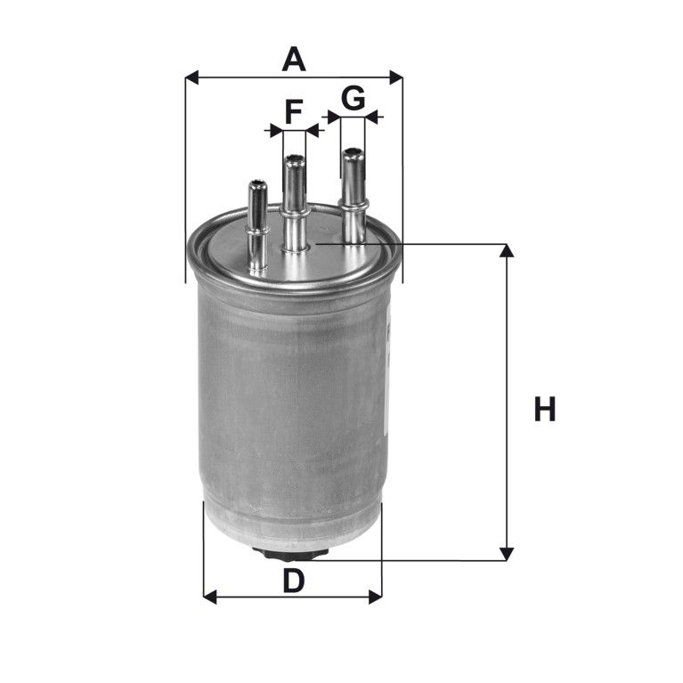 Filtre à carburant (Filtre à gasoil) Filtron PP 848/7
