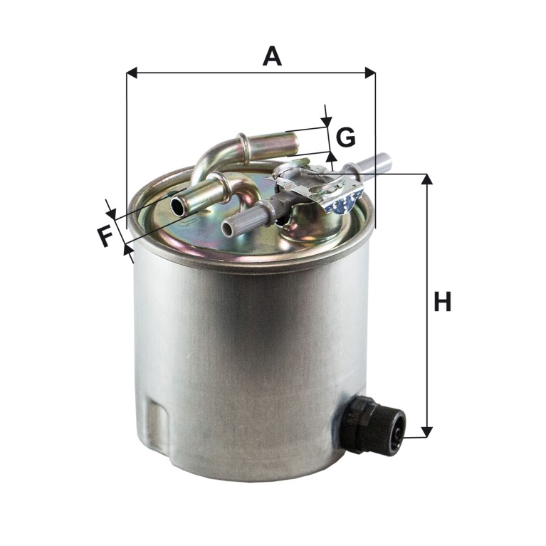 Filtro combustible Filtron PP 857/3