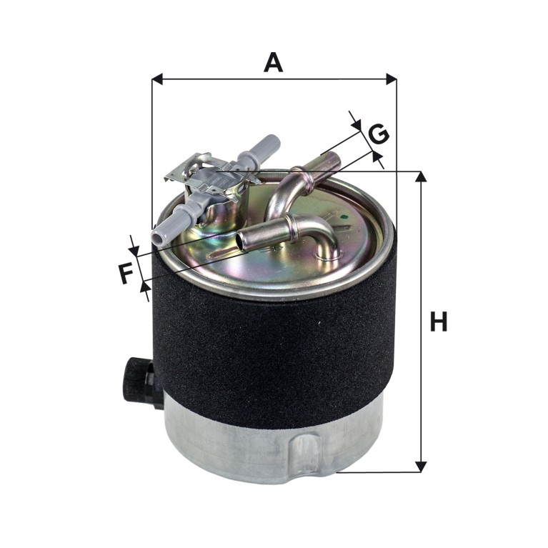 Filtro combustible FILTRON ref. PP 857/5