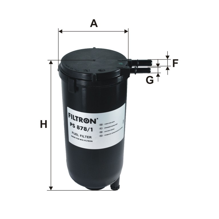 Filtro combustible Filtron PS 878/1