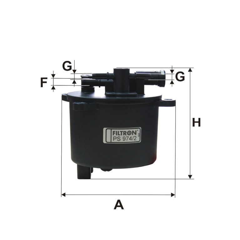 Filtre à carburant (Filtre à gasoil) FILTRON ref. PS 974/2