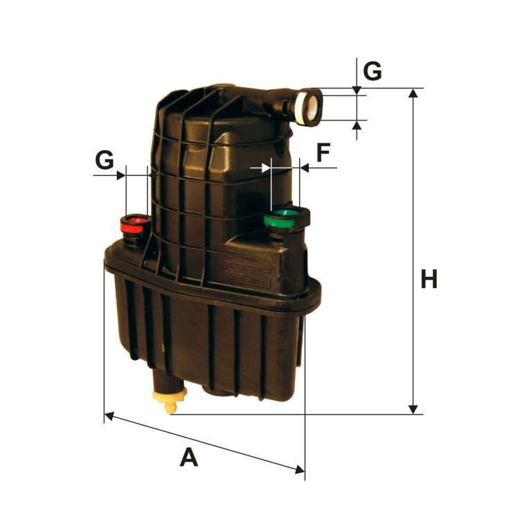 Filtro combustible FILTRON ref. PS 980/9