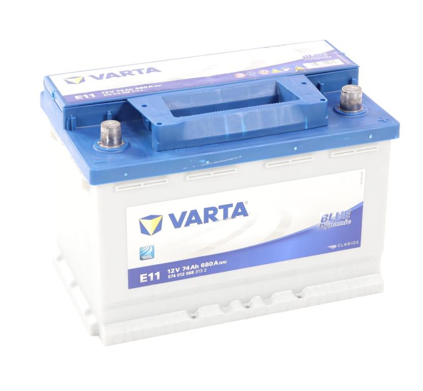 Batterie (de voiture) VARTA 74.0 Ah - E11 - ref. 5740120683132