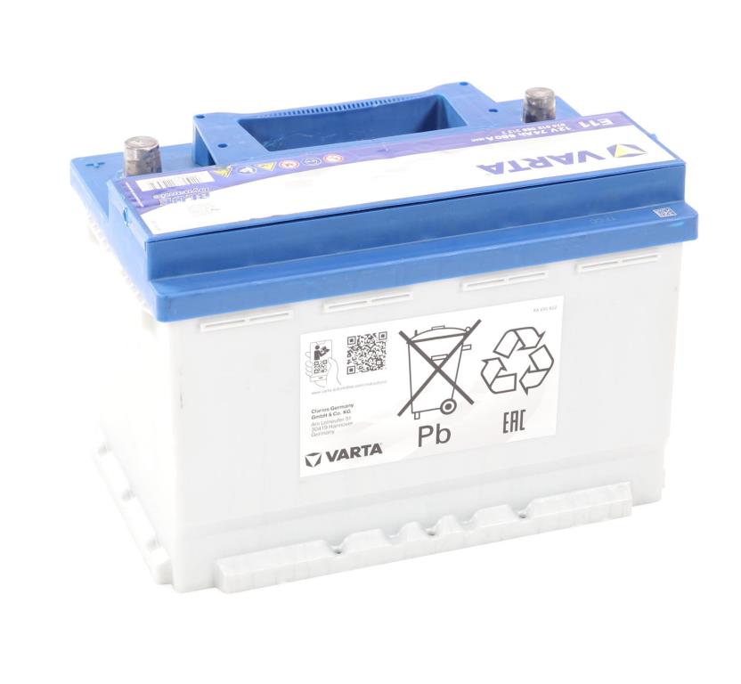 Batterie (de voiture) VARTA 74.0 Ah - E11 - ref. 5740120683132