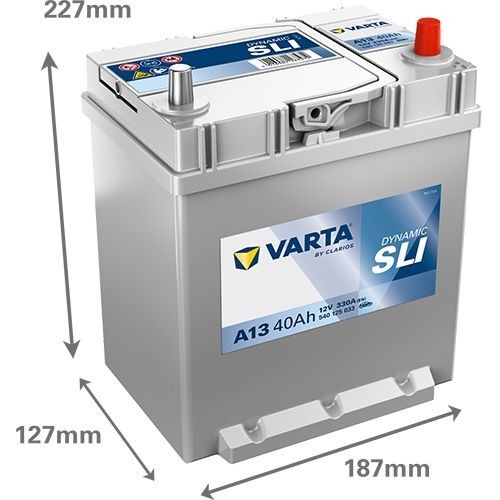 Batterie (de voiture) VARTA 40.0 - ref. 540125033K262