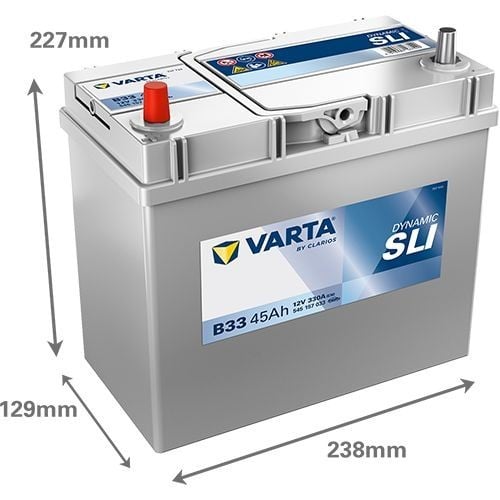 Batterie (de voiture) VARTA 45.0 - ref. 545157033K262