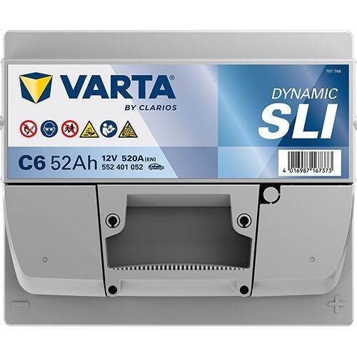 Batterie (de voiture) VARTA 52.0 - ref. 552401052K262
