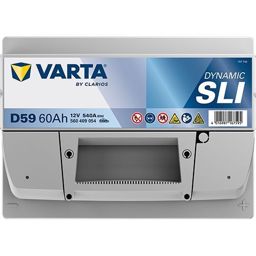 Batterie (de voiture) VARTA 60.0 - ref. 560409054K262