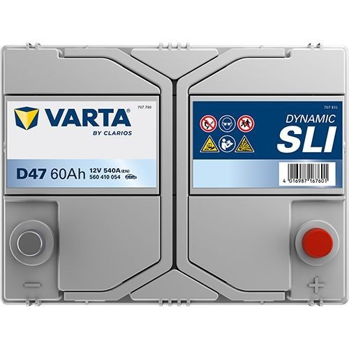 Batterie (de voiture) VARTA 60.0 - ref. 560410054K262