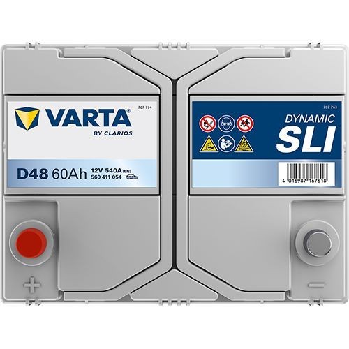 Batterie (de voiture) VARTA 60.0 - ref. 560411054K262