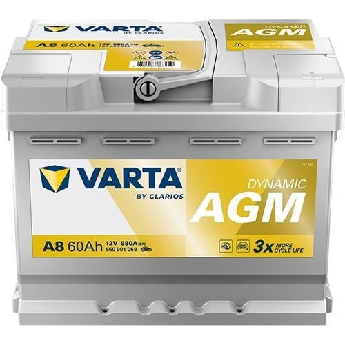 Batterie (de voiture) VARTA 60.0 - ref. 560901068K262