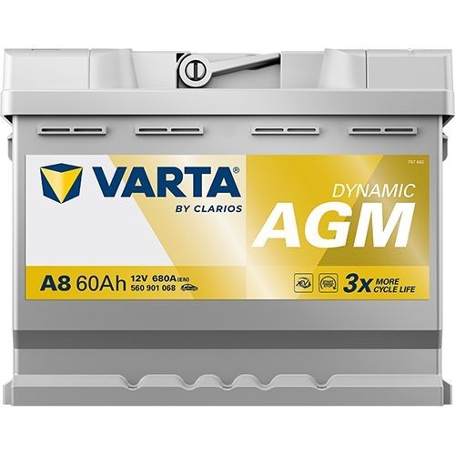 Batterie (de voiture) VARTA 60.0 - ref. 560901068K262