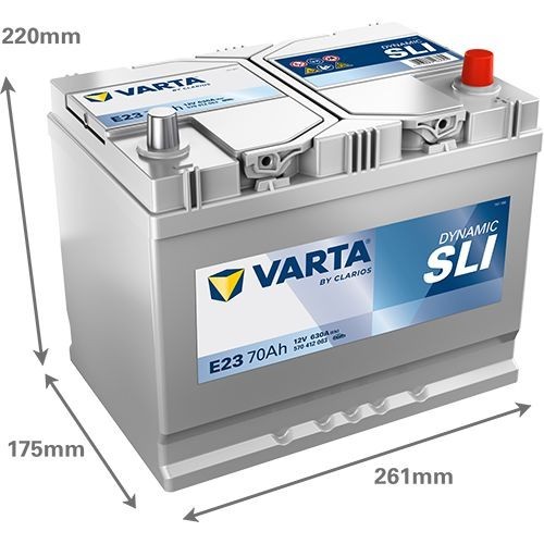 Batería (de coche) VARTA 70.0 - ref. 570412063K262
