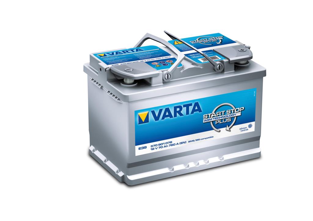 VARTA A7 - Batería Varta Agm L3 12V 70Ah 760A En + D