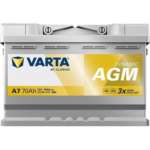 Batería (de coche) VARTA 70.0 - ref. 570901076K262