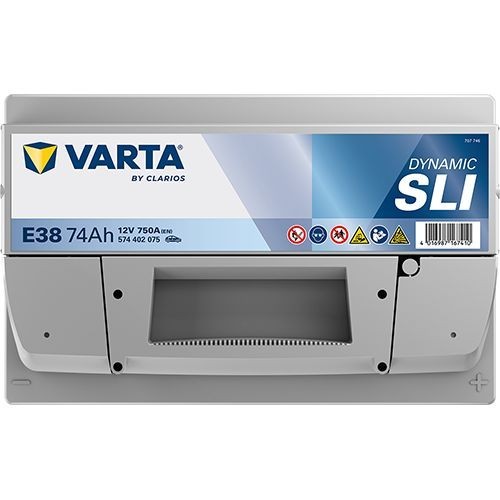 Batterie (de voiture) VARTA 74.0 - ref. 574402075K262