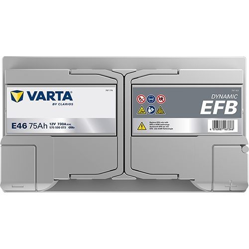 Batterie (de voiture) VARTA 75.0 - ref. 575500073K262