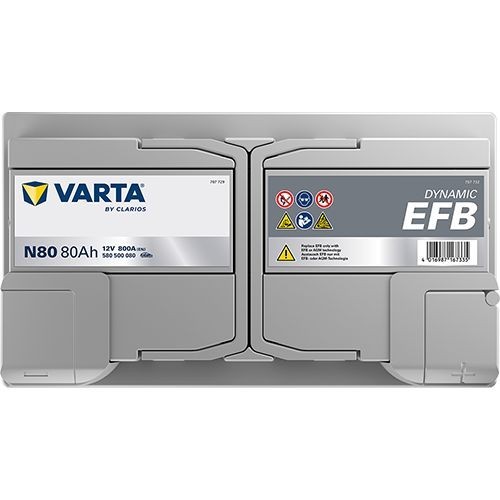 Batterie (de voiture) VARTA 80.0 - ref. 580500080K262