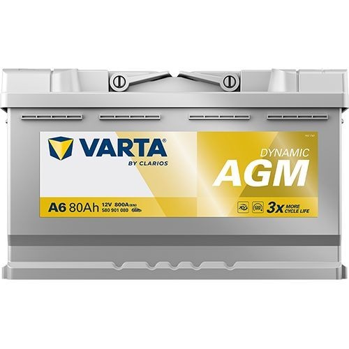 Batterie (de voiture) VARTA 80.0 - ref. 580901080K262