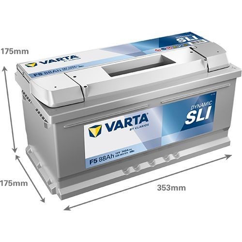 Batterie (de voiture) VARTA 88.0 - ref. 588403074K262
