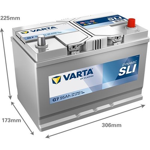 Batería (de coche) VARTA 95.0 - ref. 595404083K262