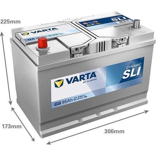 Batería (de coche) VARTA 95.0 - ref. 595405083K262