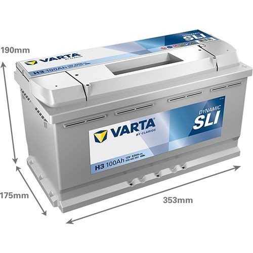 Batería (de coche) VARTA 100.0 - ref. 600402083K262