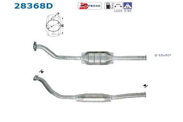 Catalyseur (Pot catalytique) AS 28368D
