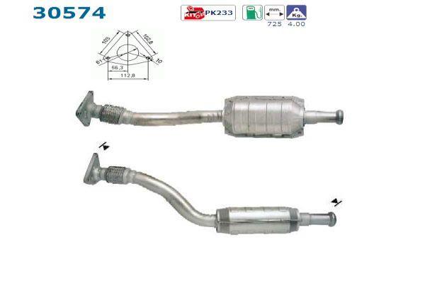 Catalyseur (Pot catalytique) AS 30574