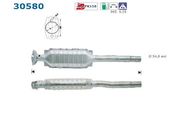 Catalyseur (Pot catalytique) AS ref. 30580