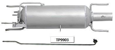 Filtre à particules / FAP (FAP diesel) AS ref. FD5013