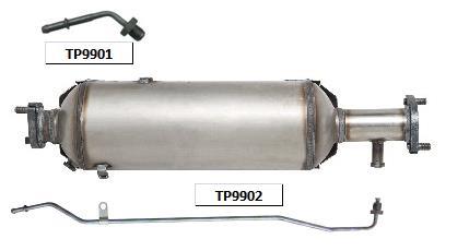 Filtre à particules / FAP (FAP diesel) AS ref. FD5021