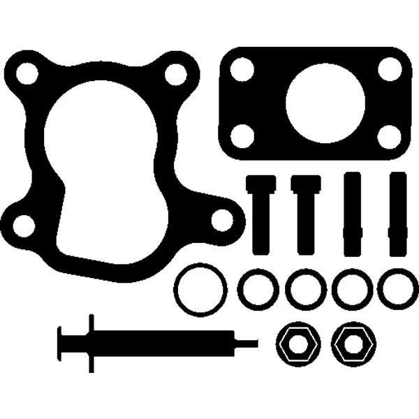 Kit de montage Turbocompresseur MAHLE Aftermarket 039 TA 12113 000