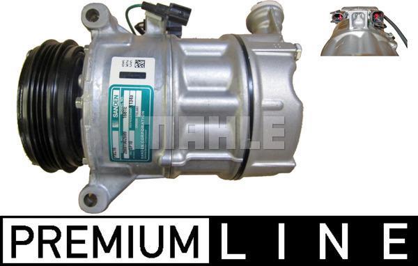 Compresseur, climatisation MAHLE Aftermarket ref. ACP 1190 000P