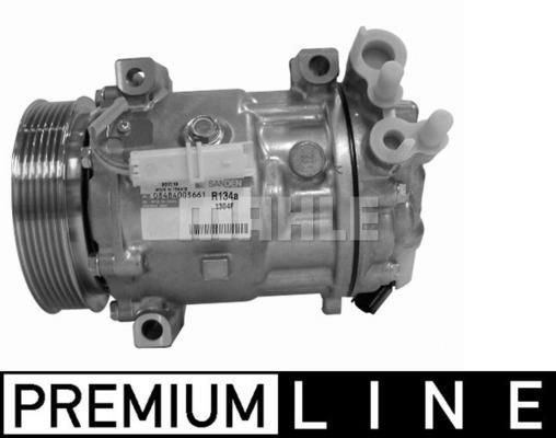 Compresseur, climatisation MAHLE Aftermarket ref. ACP 1256 000P