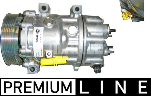 Compresseur, climatisation MAHLE Aftermarket ref. ACP 1273 000P