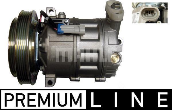 Compresseur, climatisation MAHLE Aftermarket ref. ACP 1291 000P