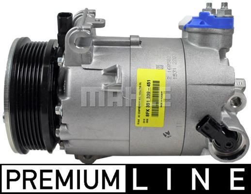 Compresseur, climatisation MAHLE Aftermarket ref. ACP 1394 000P