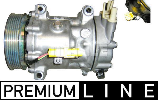Compresseur, climatisation MAHLE Aftermarket ref. ACP 359 000P