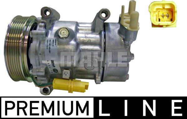 Compresseur, climatisation MAHLE Aftermarket ref. ACP 363 000P
