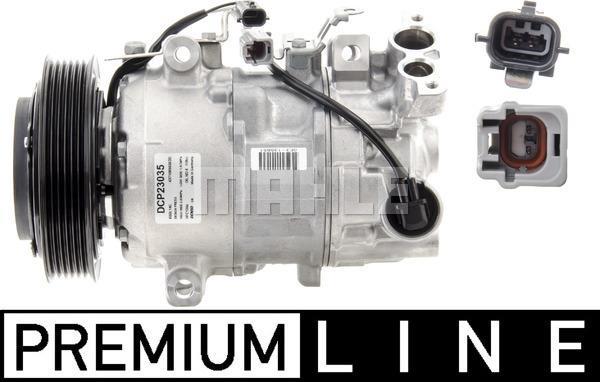 Compresseur, climatisation MAHLE Aftermarket ref. ACP 519 000P