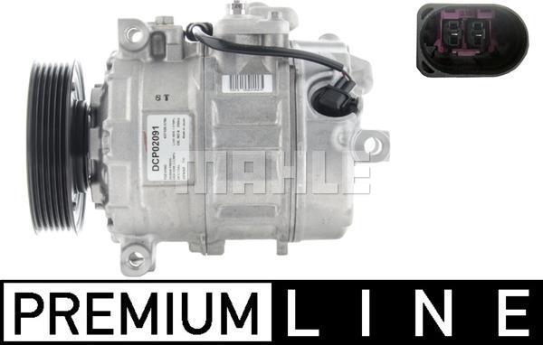 Compresseur, climatisation MAHLE Aftermarket ref. ACP 567 000P