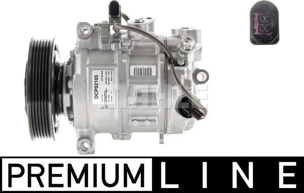 Compresseur, climatisation MAHLE Aftermarket ref. ACP 588 000P